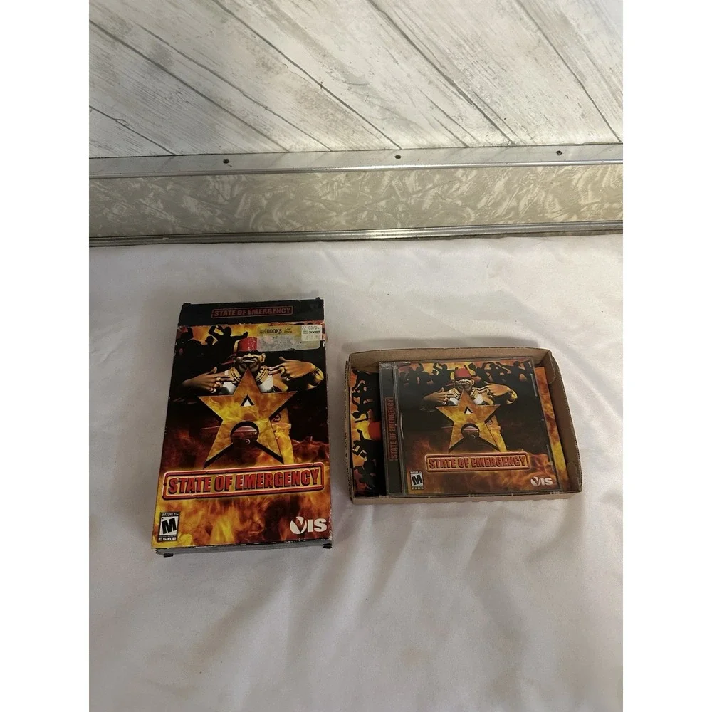 State of Emergency 1 PC Windows Game Complete With Disc And Manual